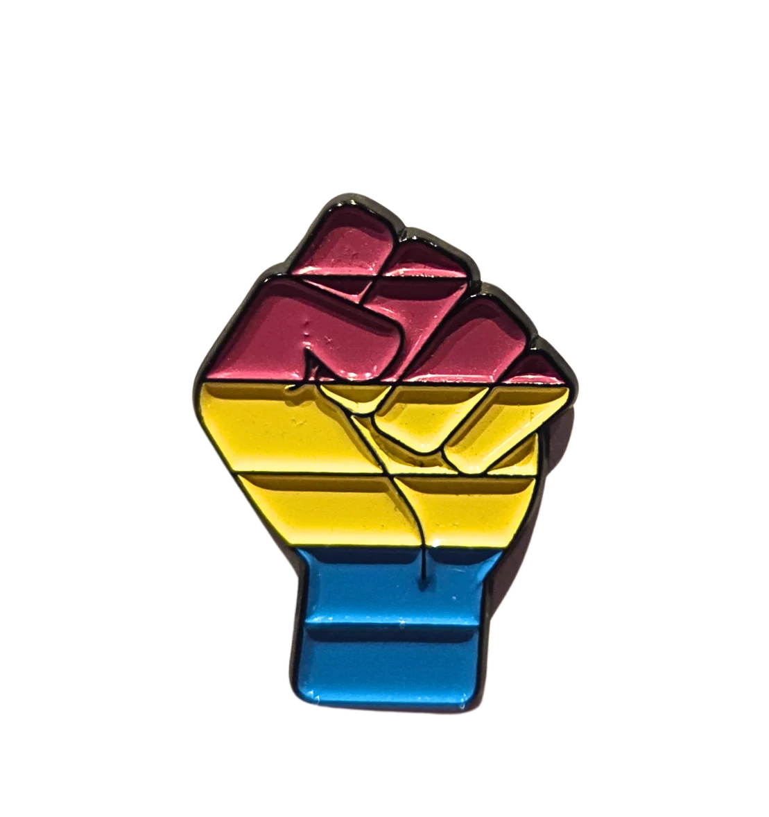 Pansexual Power Enamel Pin